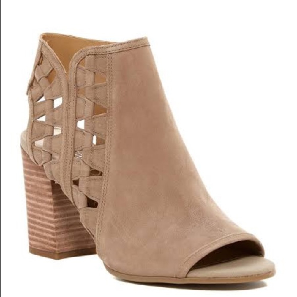 Franco Sarto Wood Block Heels